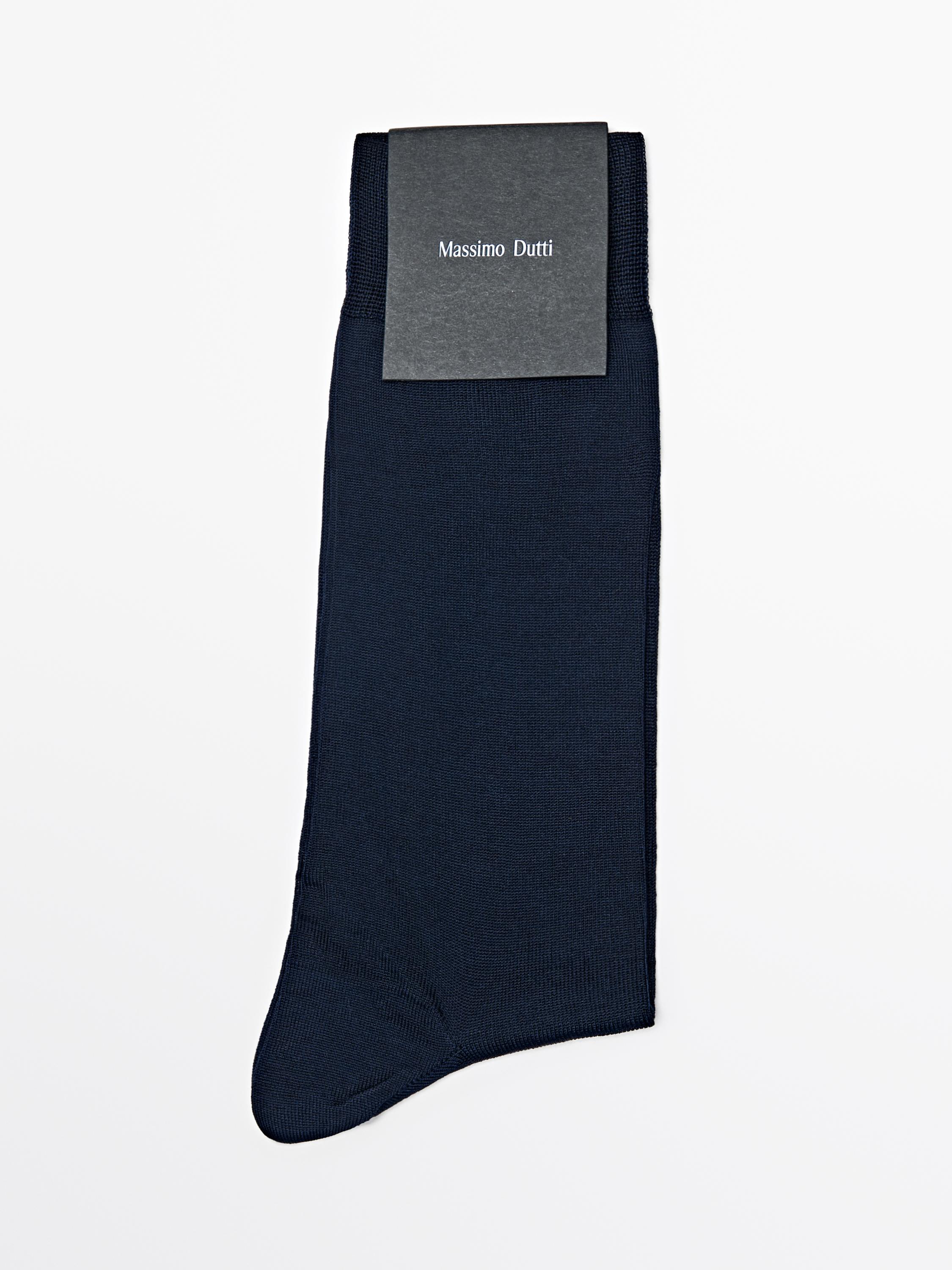 Chaussettes habillées unies